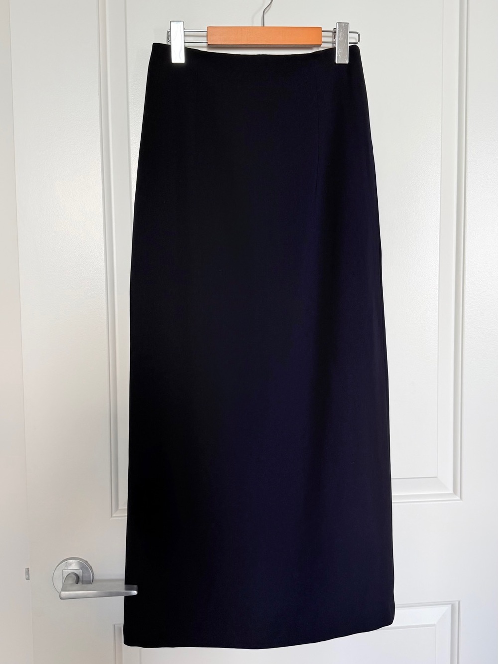 Handmade Black Maxi Pencil Skirt | Size S - Picture 3 of 9